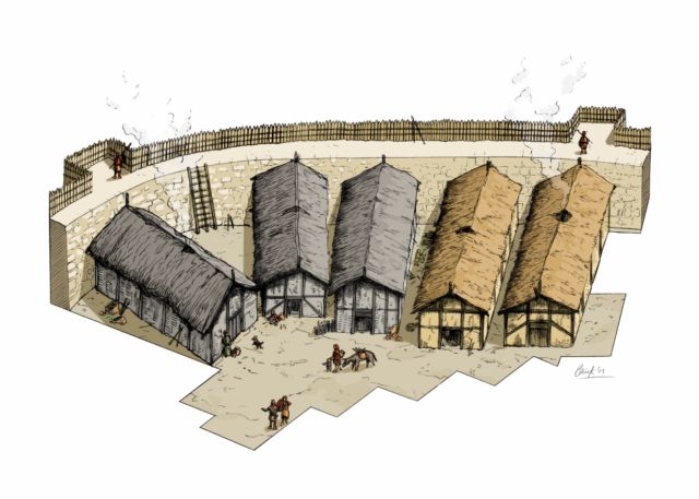 Imagen de la fundaci&oacute;n del primer poblado